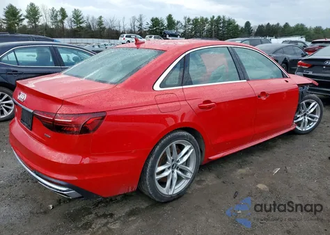 2021 Audi A4 Premium Plus 45 from USA, damaged, VIN WAUEAAF40MN004803